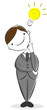 businessman　spark