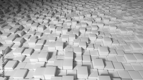 Illustration: Abstract cubes background Abstract cubes background