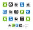 Books / The vector includes 4 colors in different layers