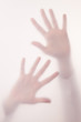 Hand in a fog