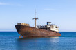 Photo: Shipwreck near Costa Teguise, Lanzarote, Canary Islands, Spain Shipwreck near Costa Teguise, Lanzarote, Canary Islands, Spain