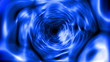 Video: Abstract blue tunnel (seamless loop) Abstract blue tunnel (seamless loop)