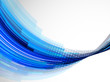 Abstract background with blue lines