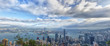 Hong Kong China Panorama view from the Peak