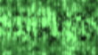 Digital Green Waterfall Looping Animated Background