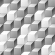 Abstract seamless pattern of cubes.