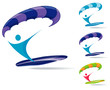 paraserfing icon set