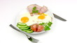 Delicious fried eggs