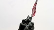 Iwo Jima Memorial Front facing shot of the memorial