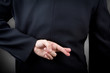 Crossed fingers