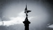 World War I Memorial, Washington DC Time Lapse Grunge