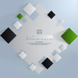 Background of cut paper- design template. Vector