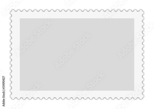 Vector: Briefmarke Vorlage lang für redaktionelle Bearbeitung Briefmarke Vorlage lang für redaktionelle Bearbeitung
