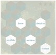 Retro styled website template