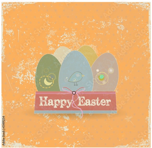 Vector: Easter eggs vector background Easter eggs vector background