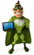 Green superhero