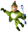 Green superhero