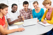 International group of students