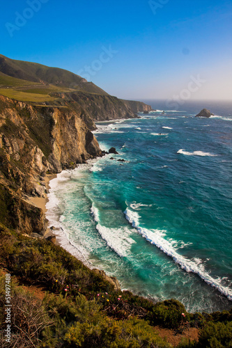 Photo: Beautiful Coastline in Big Sur,California Beautiful Coastline in Big Sur,California