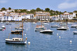 Port and town of Cadaqués in Spain