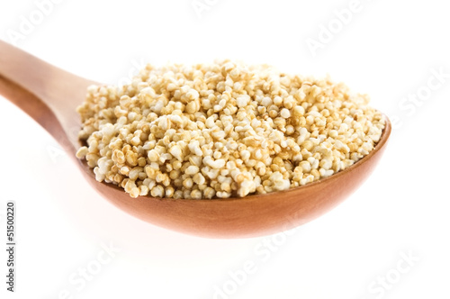 Photo: Amaranth popping, gluten-free, high protein grain cereal Amaranth popping, gluten-free, high protein grain cereal