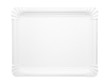 Blank food paper tray