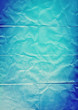 folded blue paper background