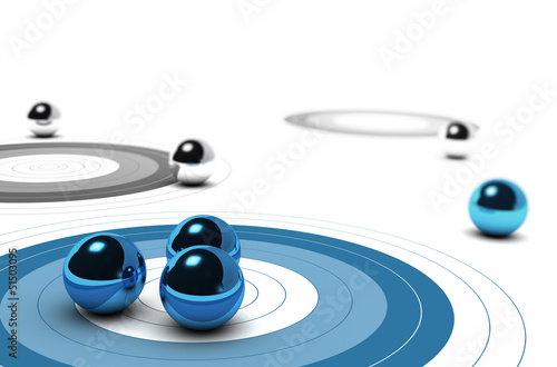 Illustration: Marketing Core Target Concept Marketing Core Target Concept