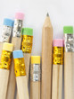 colorful erasers