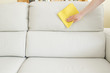 beige sofa cleaning