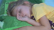 Sleeping Child, Little Girl Sucking Thumb, Habits of Children