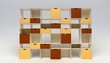 Ufficio schedario, abbigliamento, espositore, scaffale