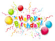 Vektor: Birthday card Birthday card