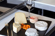 Fromage, plateau, cuisine, gastronomie, laitier, chèvre