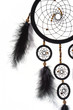 Dreamcatcher isolated on white background
