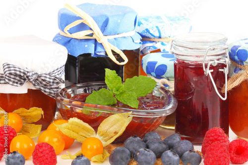 Photo: Marmelade, Konfitüre und Gelee Marmelade, Konfitüre und Gelee