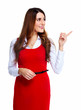 Photo: Business woman presenting. Business woman presenting.