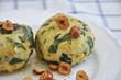 Bärlauch Semmelknödel in Nussbutter