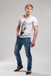 Young handsome guy in casual