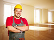 friendly handyman in new house