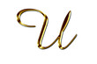 Lettera U