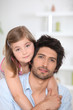 Photo: Father and daughter spending quality time together Father and daughter spending quality time together