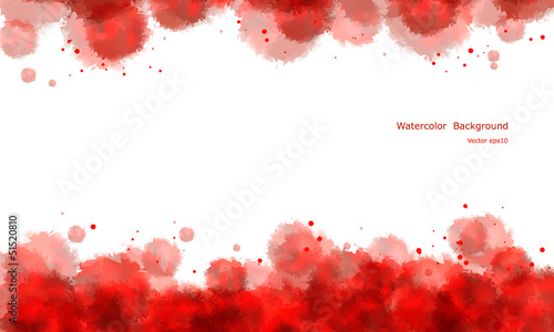 Vector: Abstract water color background vector. Abstract water color background vector.