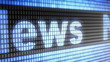 Vidéo : "News" on screen. Looping. "News" on screen. Looping.