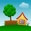 Cartoon house