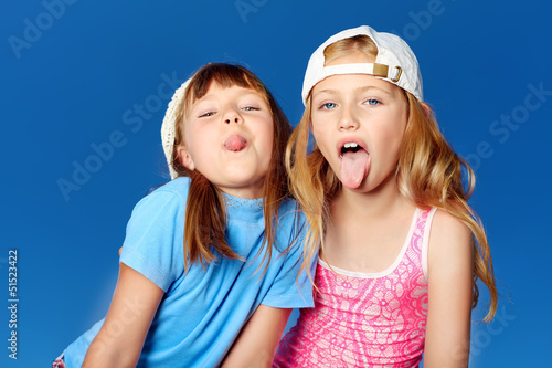 Photo: making faces making faces