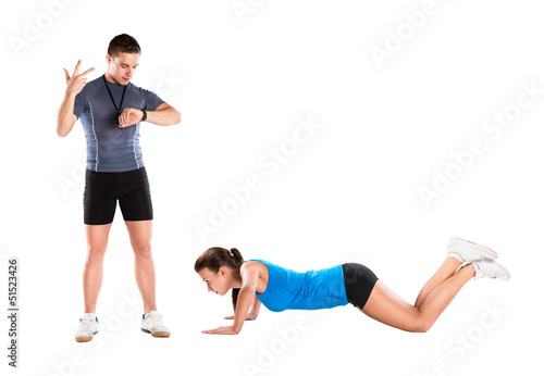 Photo: Fitness coach Fitness coach