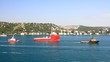 Towing Operation of an offshore platform supply vessel