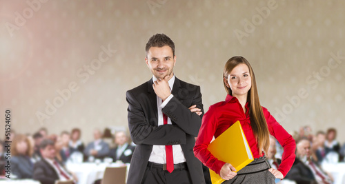 Photo: Business conference Business conference