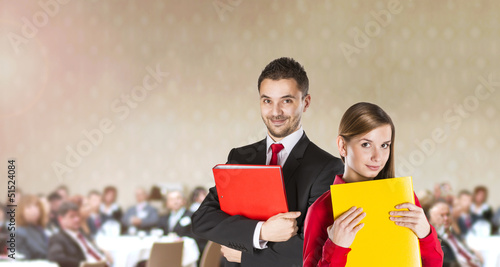 Photo: Business conference Business conference